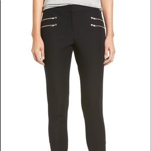 🔥NWT SUPER CUTE NORDSTROM MID RISE ZIPPER CROP PANT!